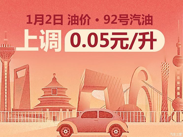 三轮调价搁浅之后 1月2日24时国内油价迎来新年首次上调