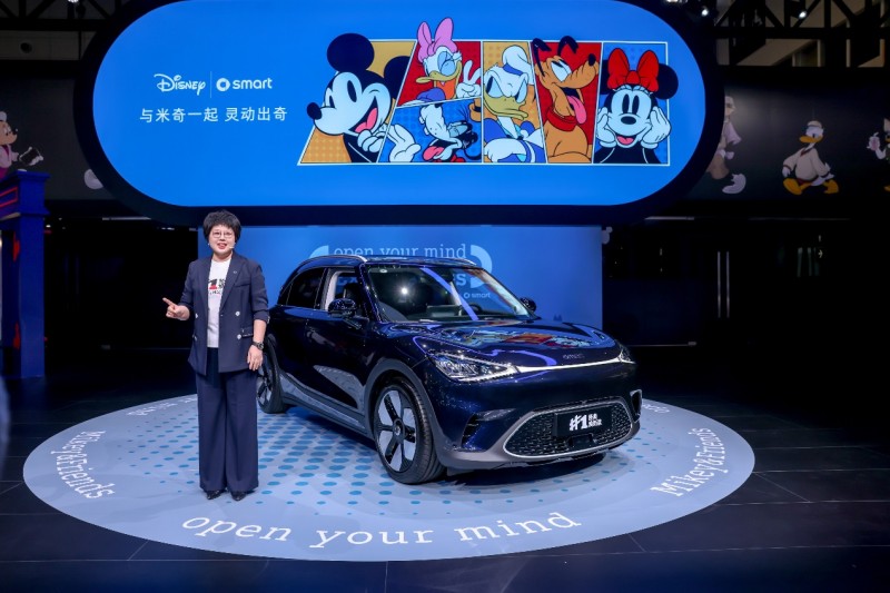 smart品牌全球公司CMO张明霞致词